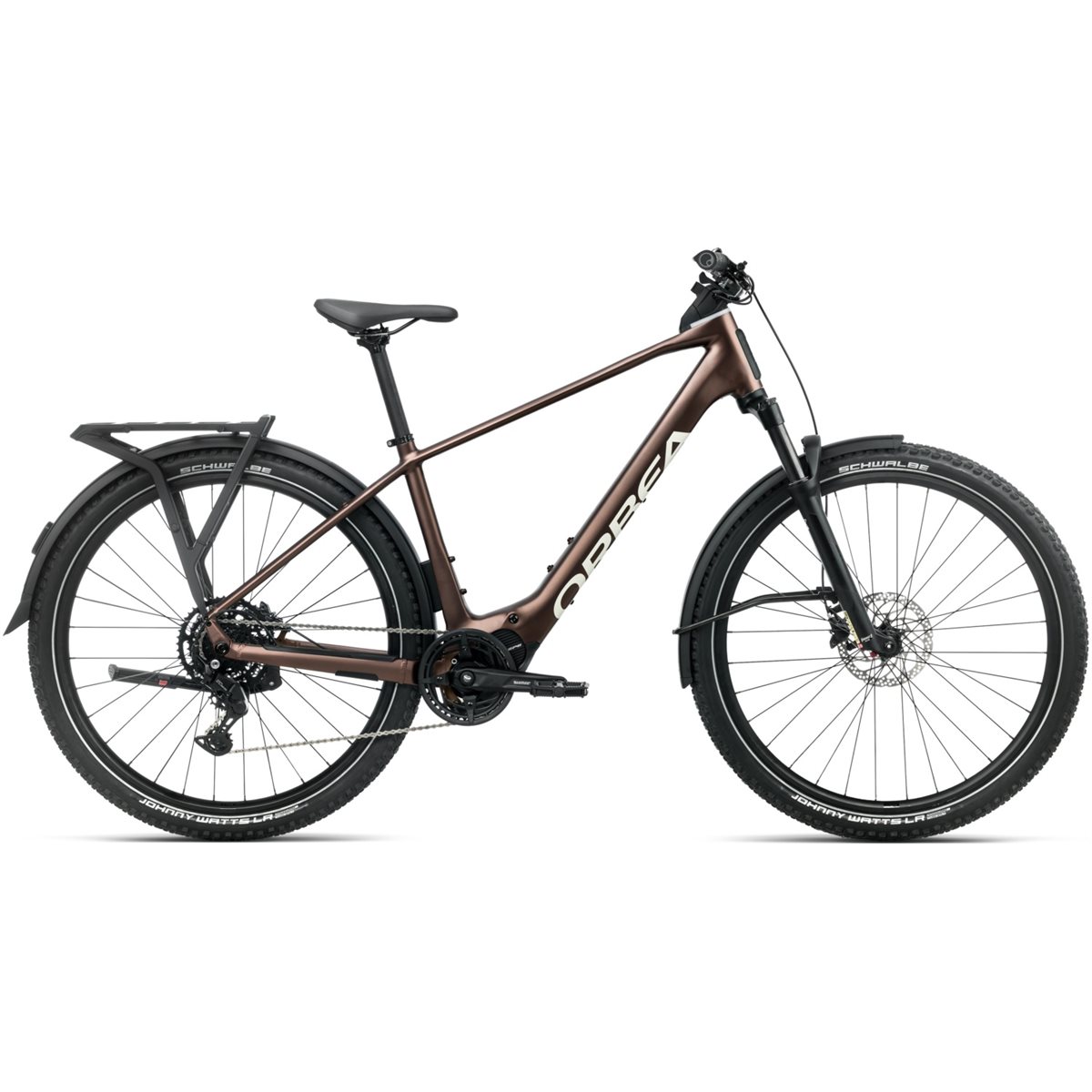 Elcykel Orbea Kemen Adv 30 Metallic Rust/Ivory White
