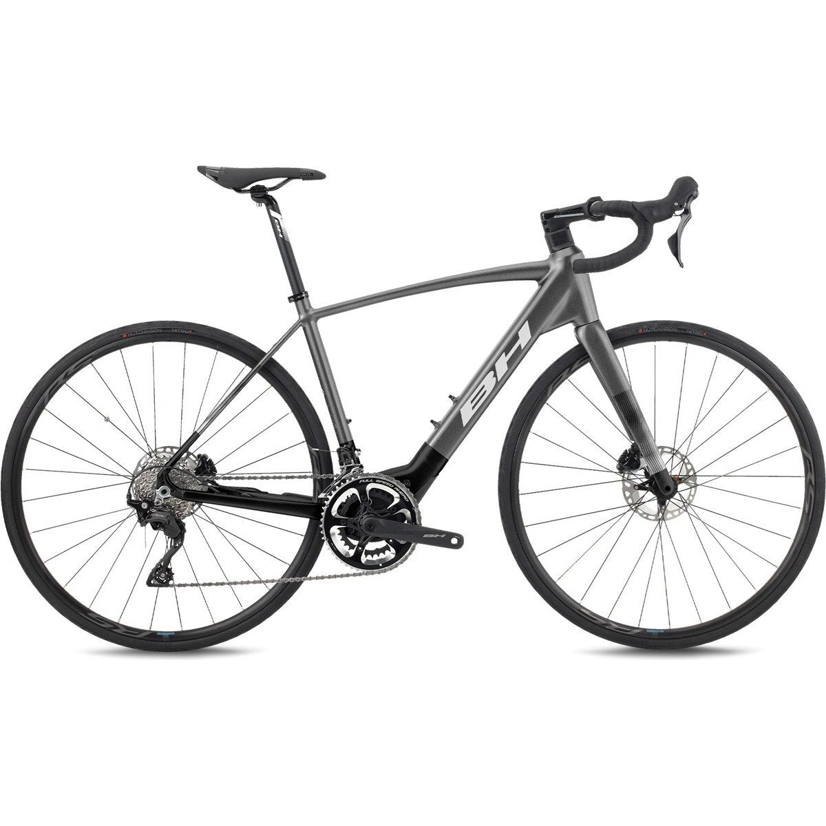 Elcykel Racer BH iRS1 1.2 Dark Grey/Light Grey/Black