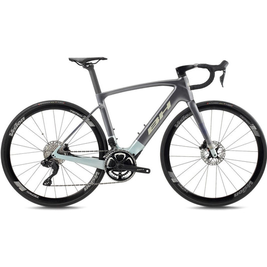 Elcykel Racer BH iRS1 Carbon 1.5 Anthracite/Lime/Sea Blue