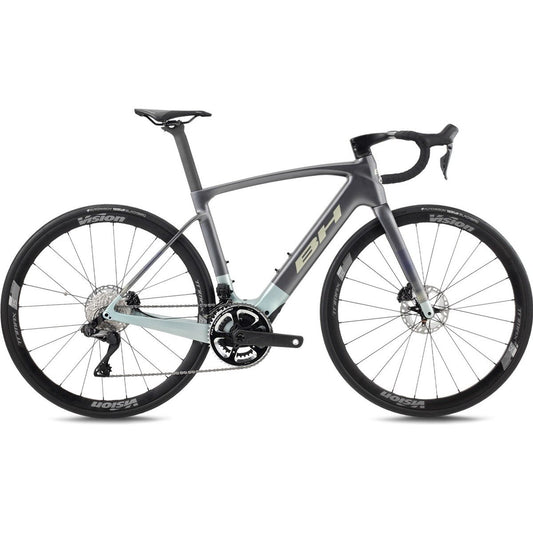 Elcykel Racer BH iRS1 Carbon 1.6 Anthracite/Lime/Sea Blue