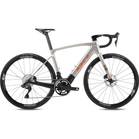 Elcykel Racer BH iRS1 Carbon 1.6 White/Oxyde/Dark Brown