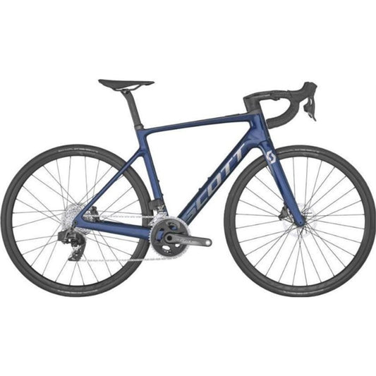 Elcykel Racer Scott Addict eRIDE 20 SAMPLE Submariner Blue M