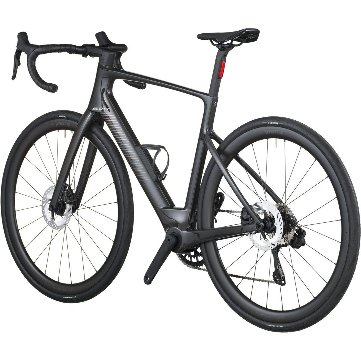 Elcykel Racer Scott Fastlane 20 Carbon Black