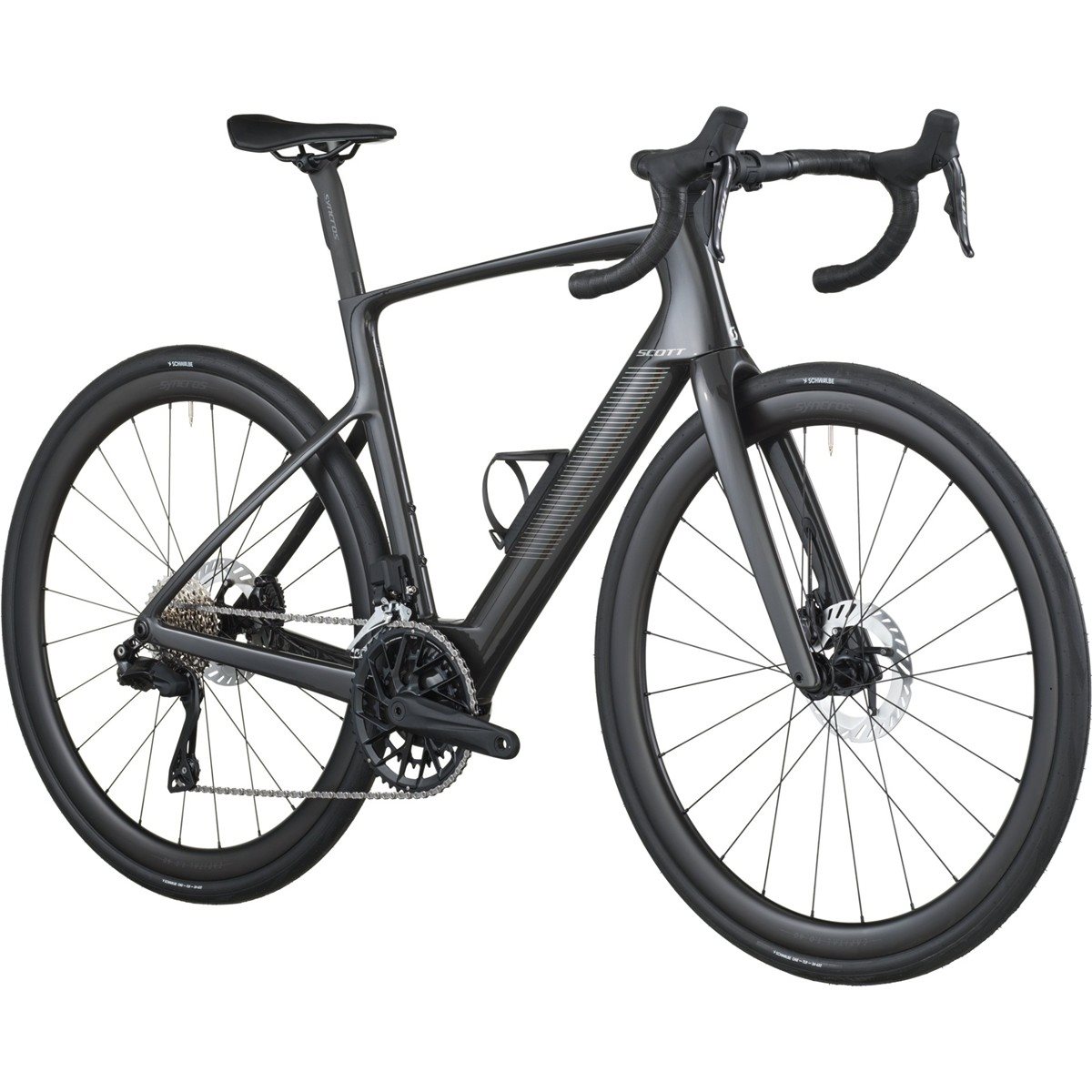 Elcykel Racer Scott Fastlane 20 Carbon Black
