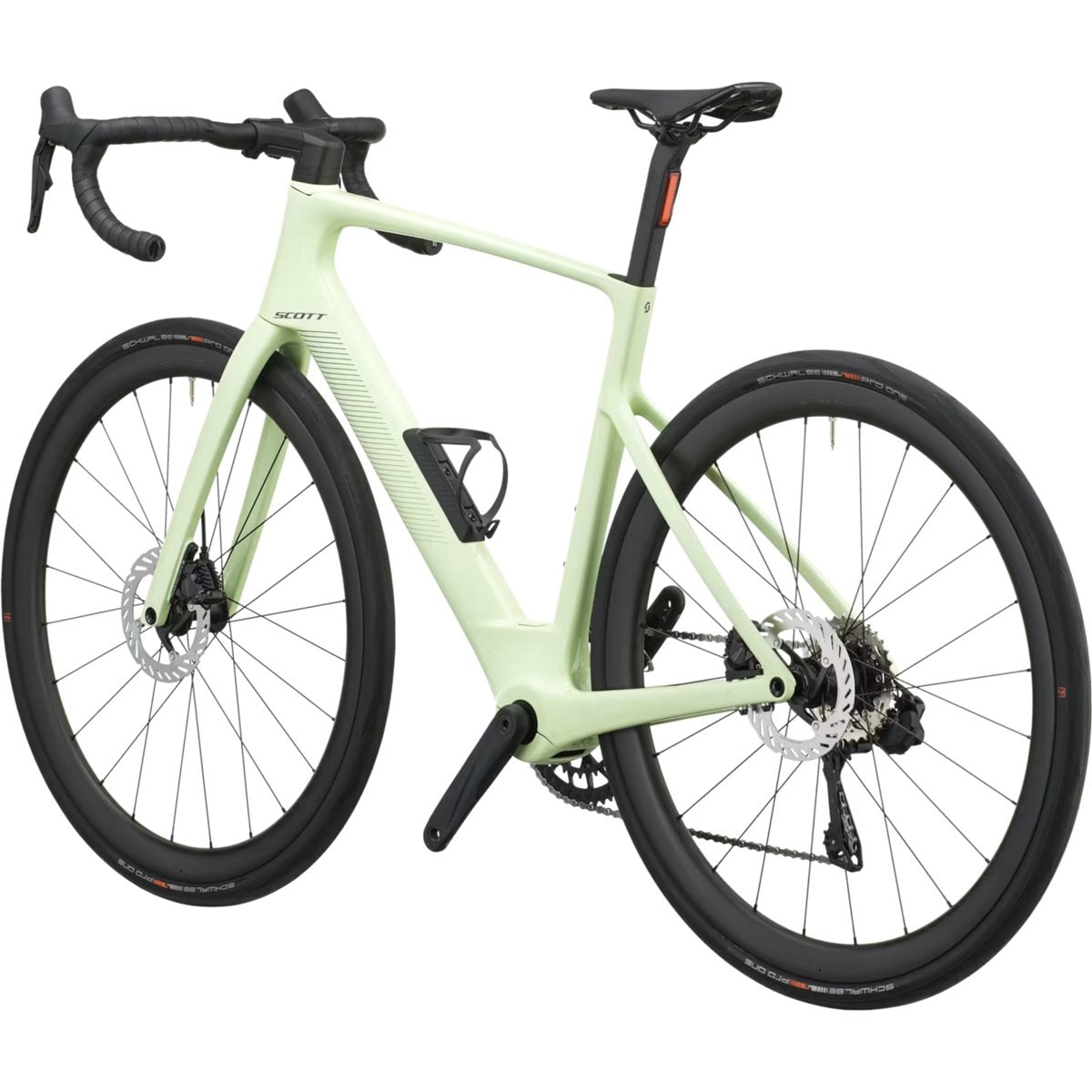 Elcykel racer Scott Fastlane 20 Cream Green