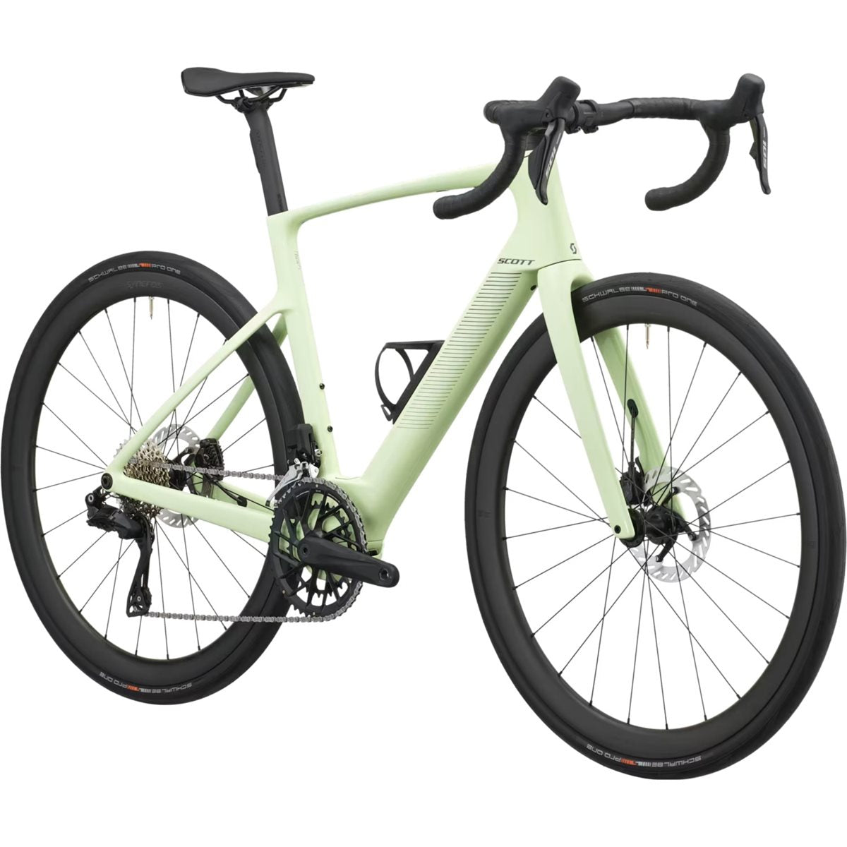 Elcykel racer Scott Fastlane 20 Cream Green