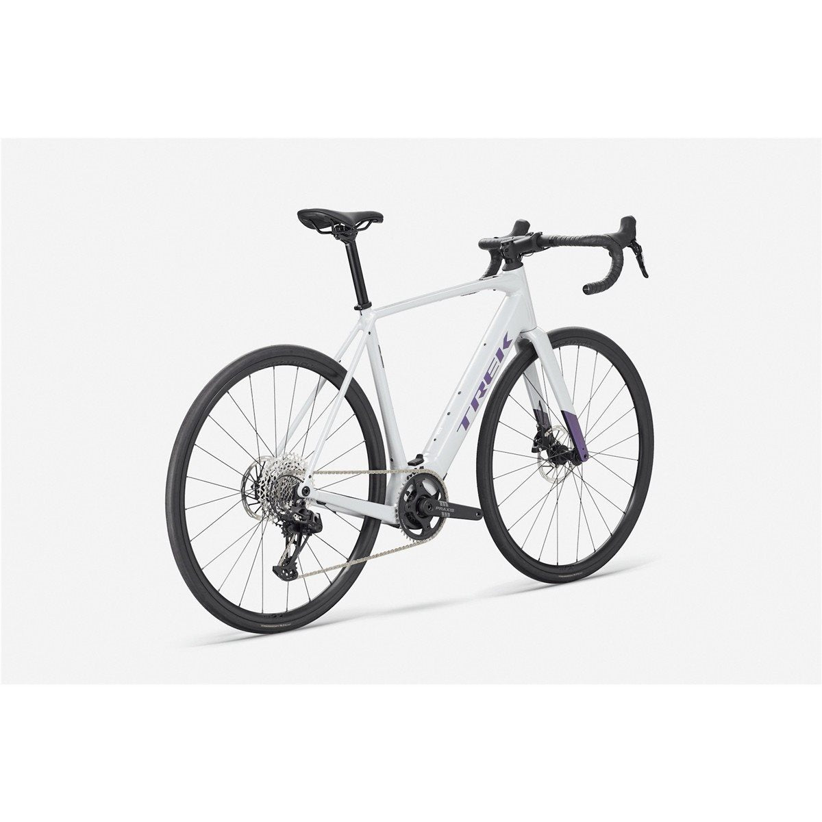 Elcykel Racer Trek Domane+ ALR 5 TQ 360Wh Plasma Grey Pearl