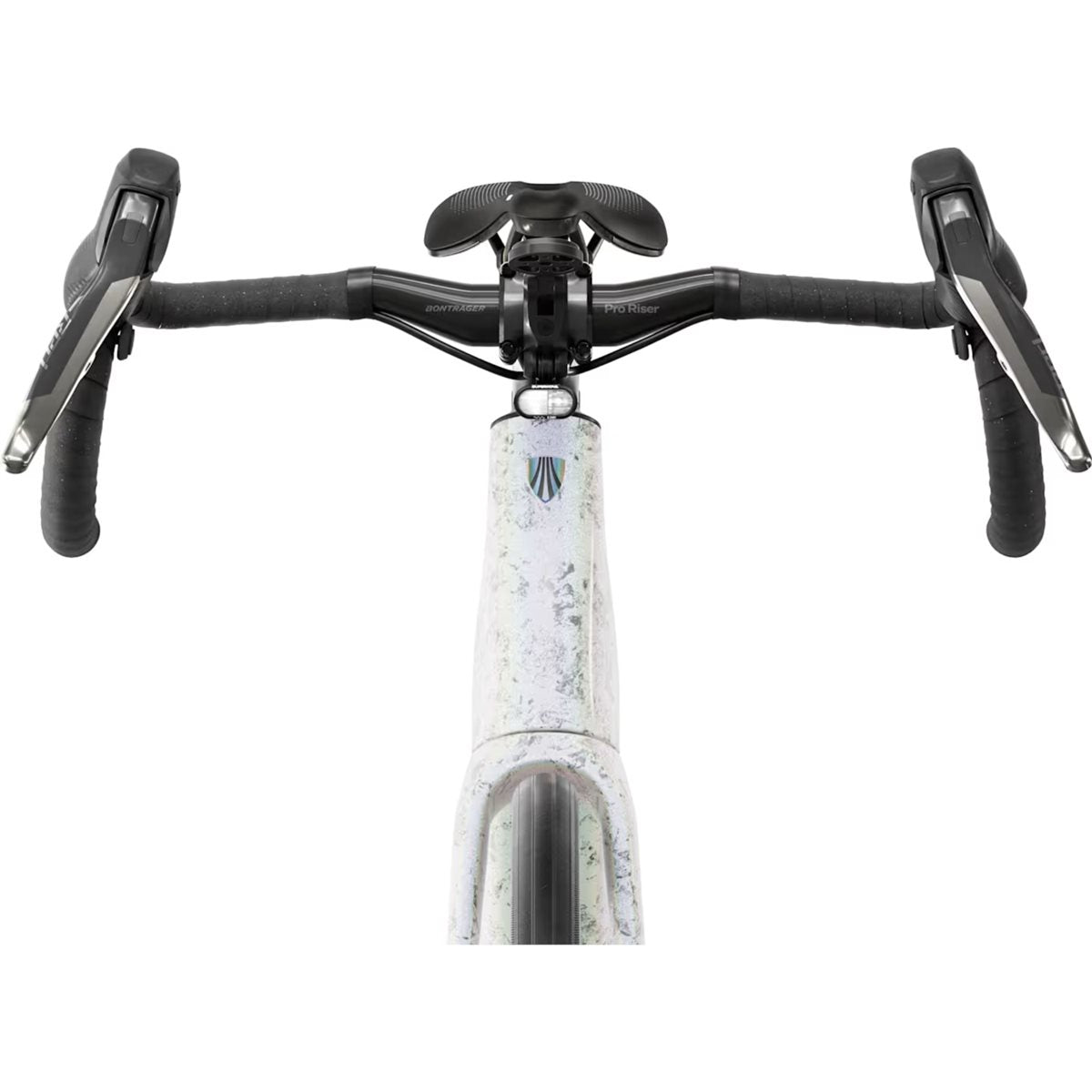 Elcykel Racer Trek Domane+ SL 9 AXS Gen 5 Mother Of Pearl/Silver Marble