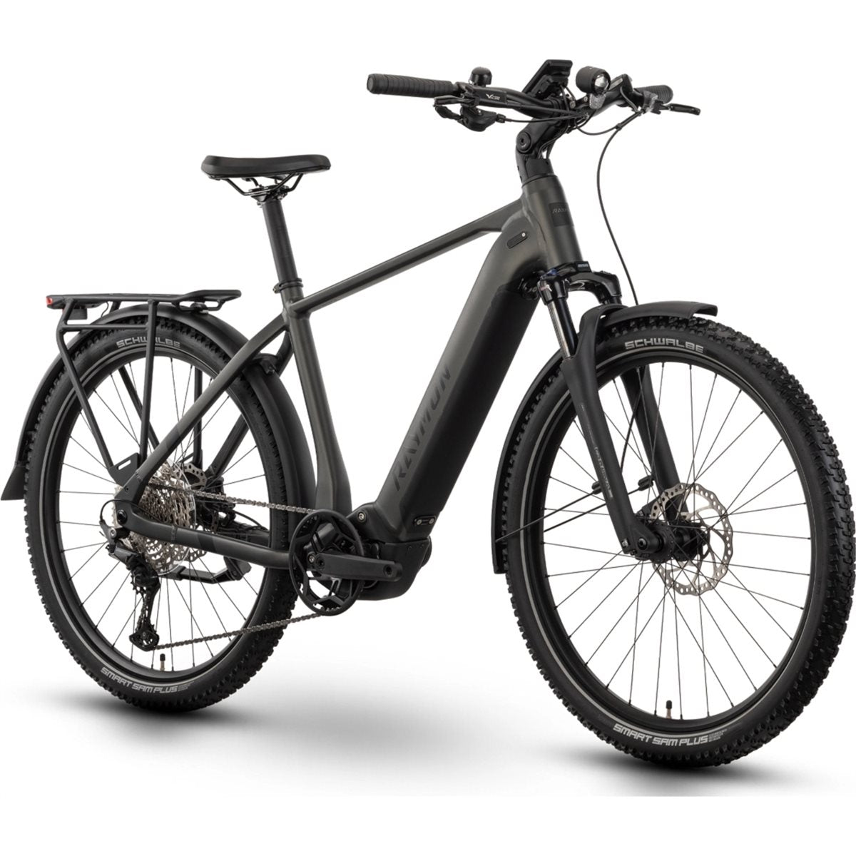 Elcykel Raymon Tourray Pro 800 Herre Kalmatarey/Black/Terra