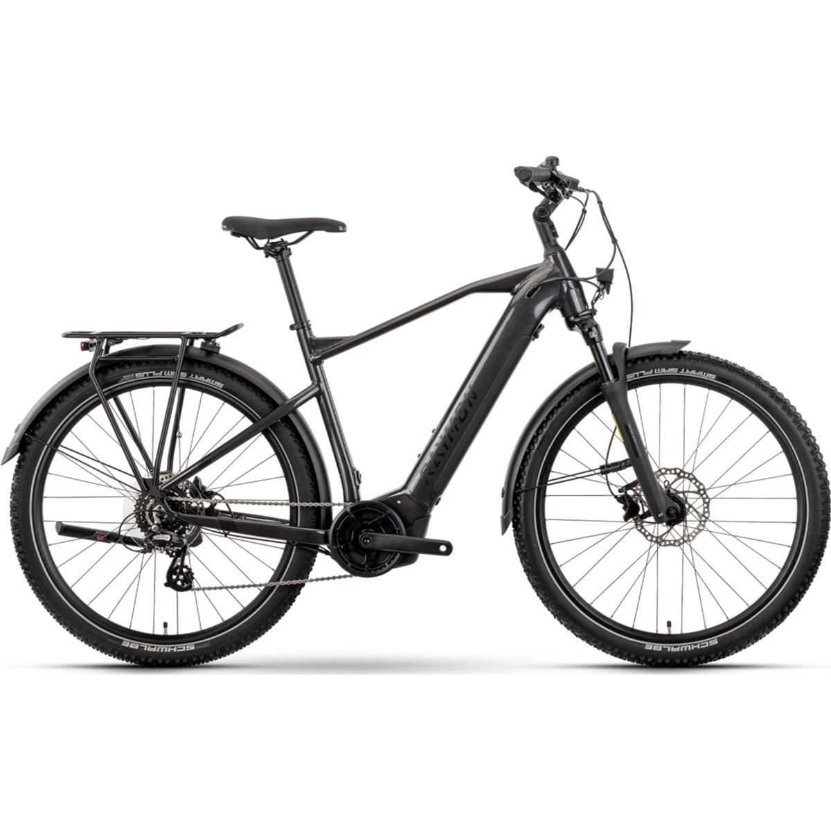 Elcykel Raymon Tourray Select Mens Anthracit/Black