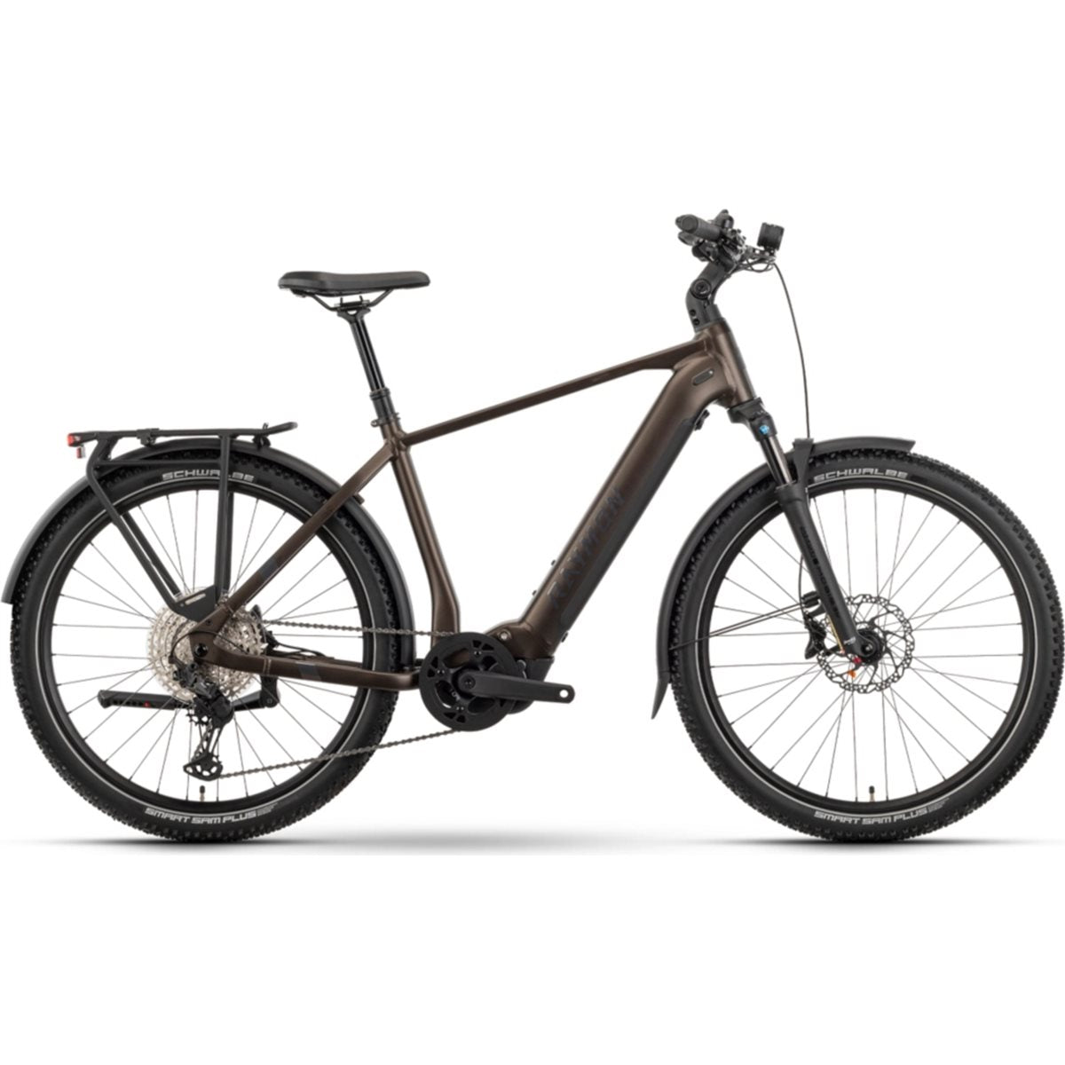 Elcykel Raymon Tourray Ultra 800 Herre Tenmoku/Black