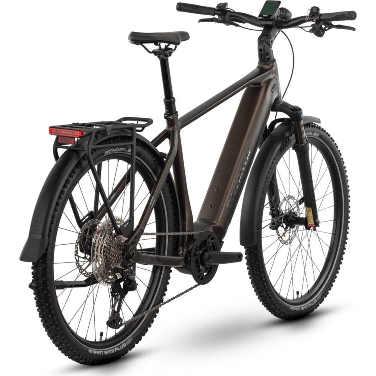 Elcykel Raymon Tourray Ultra 800 Herre Tenmoku/Black