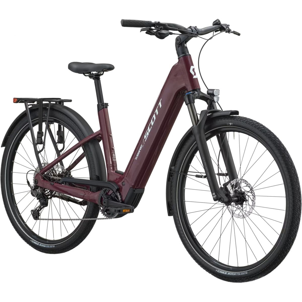 Elcykel Scott Sub Sport 20 Wave Aubergine Purple