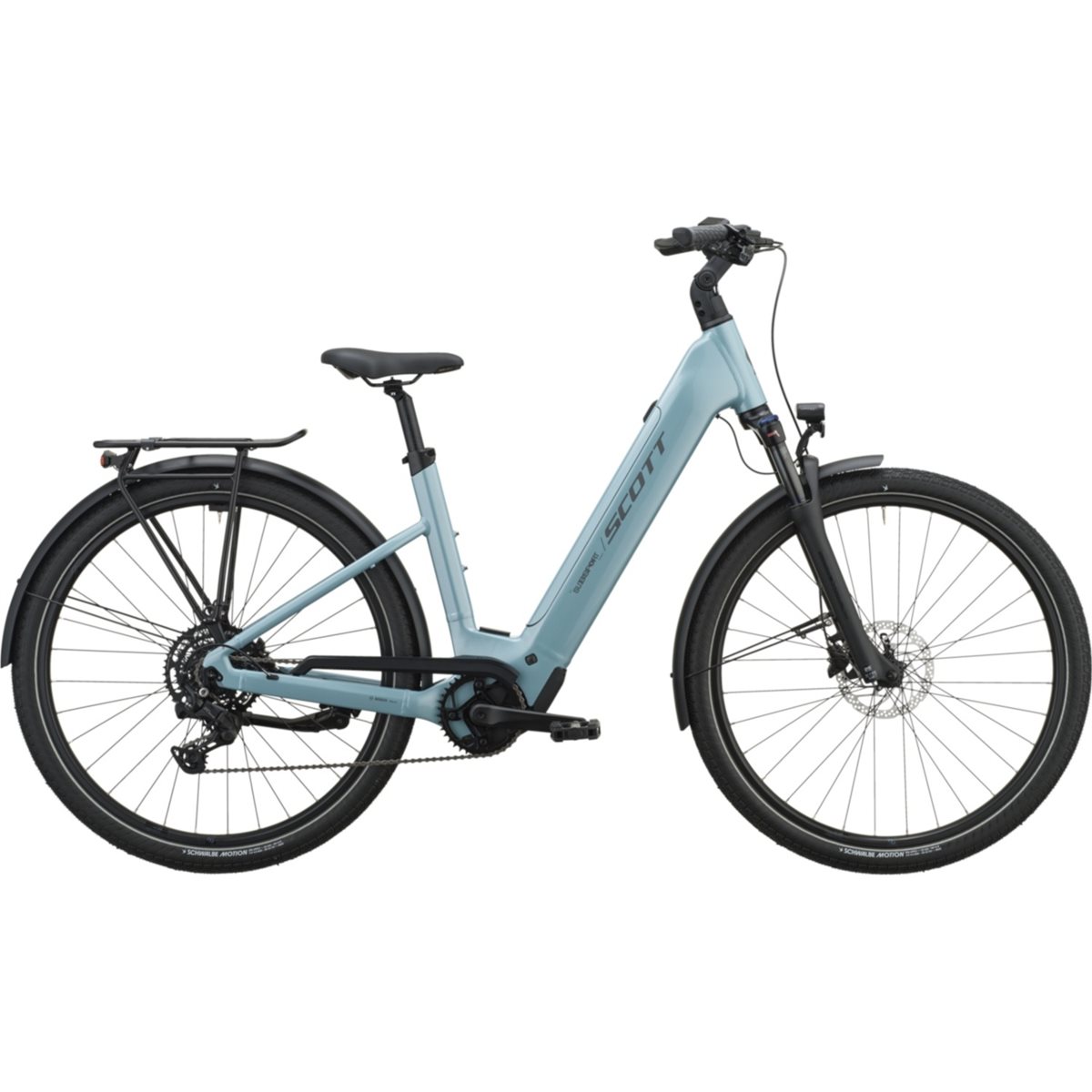 Elcykel Scott Sub Sport 30 Wave Sterling Blue