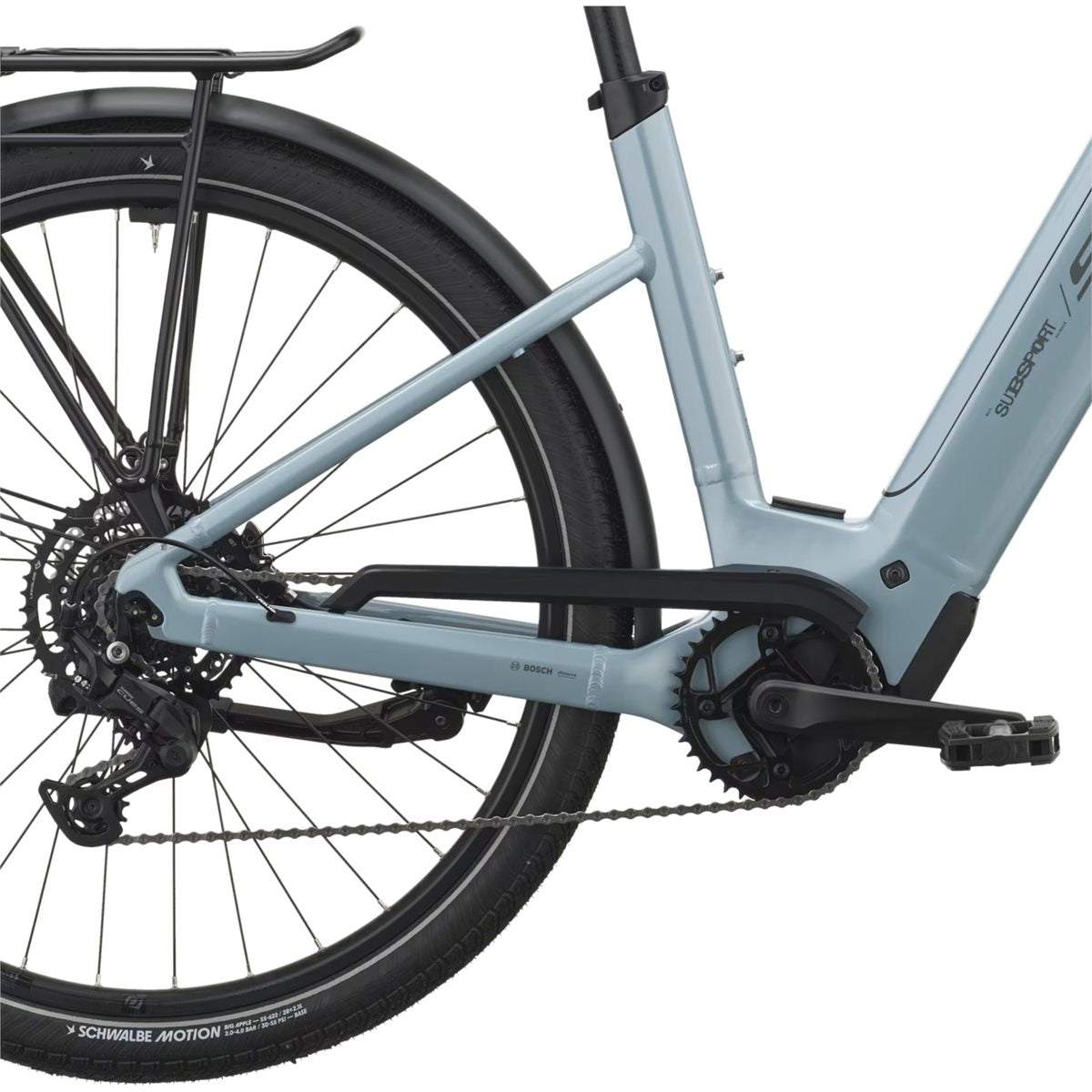 Elcykel Scott Sub Sport 30 Wave Sterling Blue