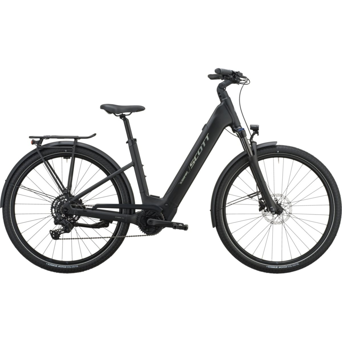 Elcykel Scott Sub Sport 40 Wave Black