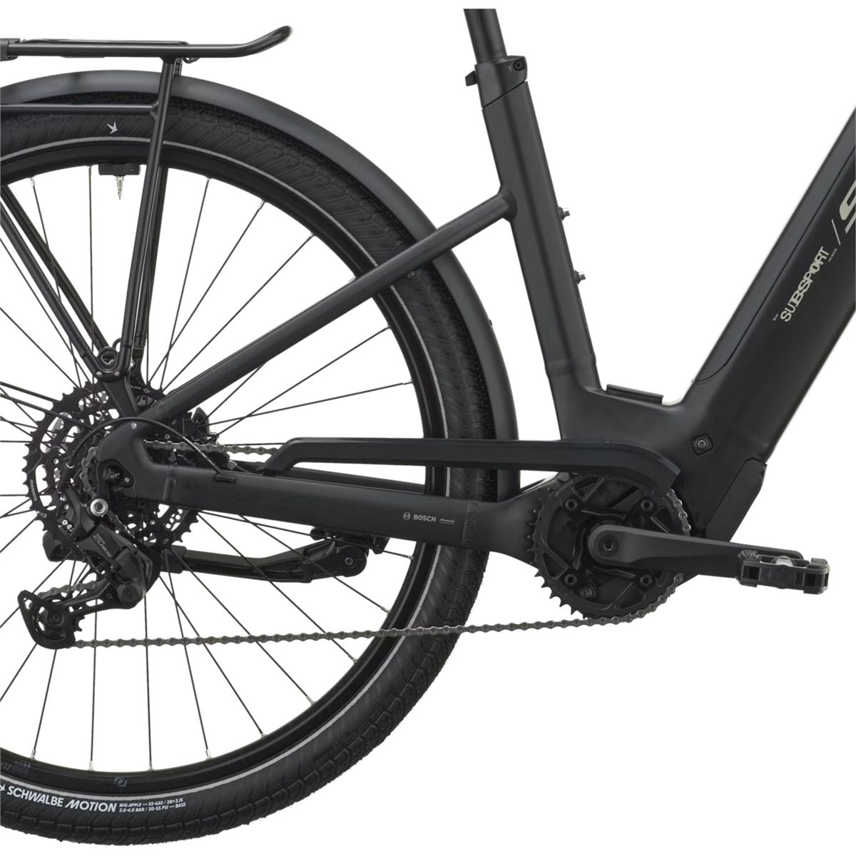Elcykel Scott Sub Sport 40 Wave Black