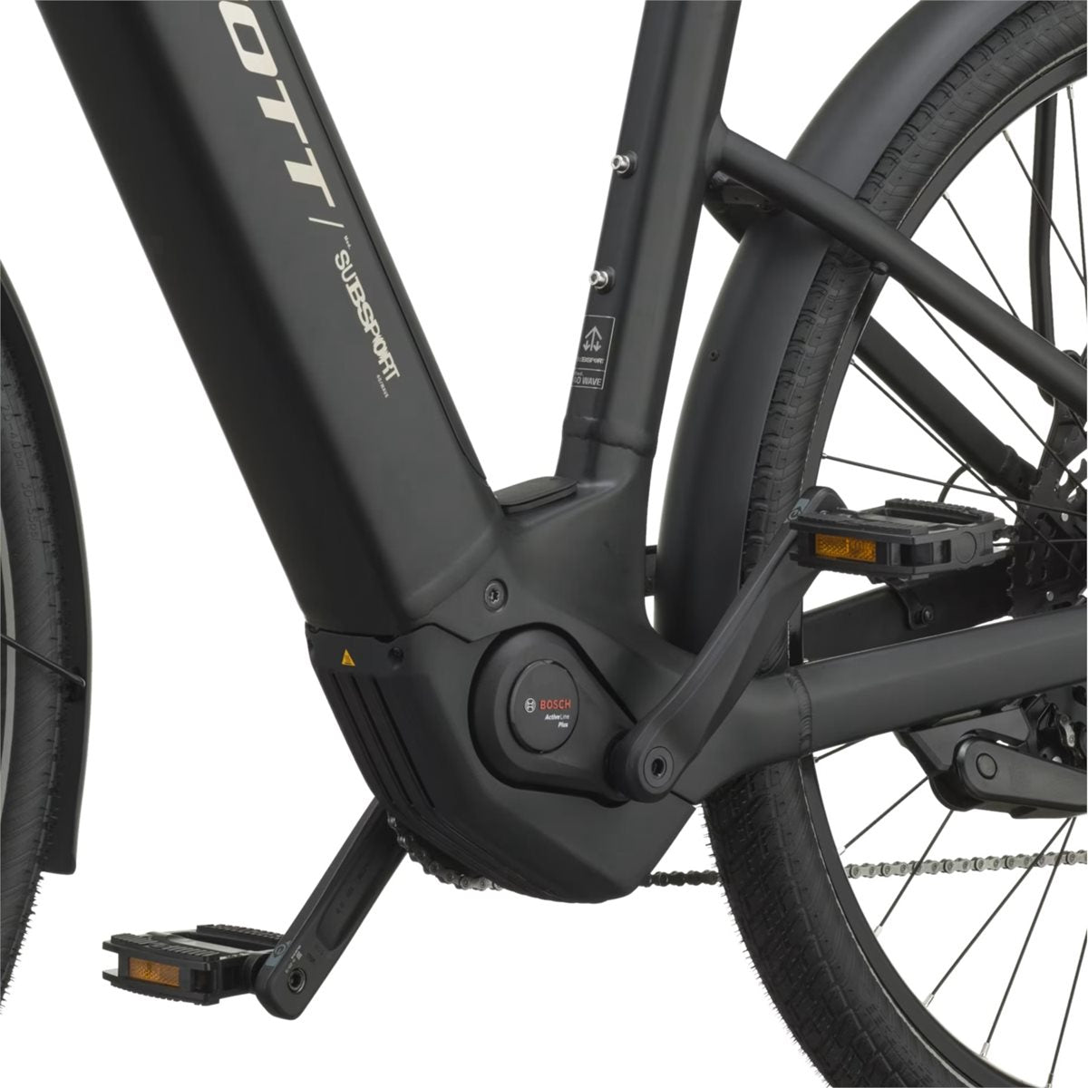 Elcykel Scott Sub Sport 40 Wave Black