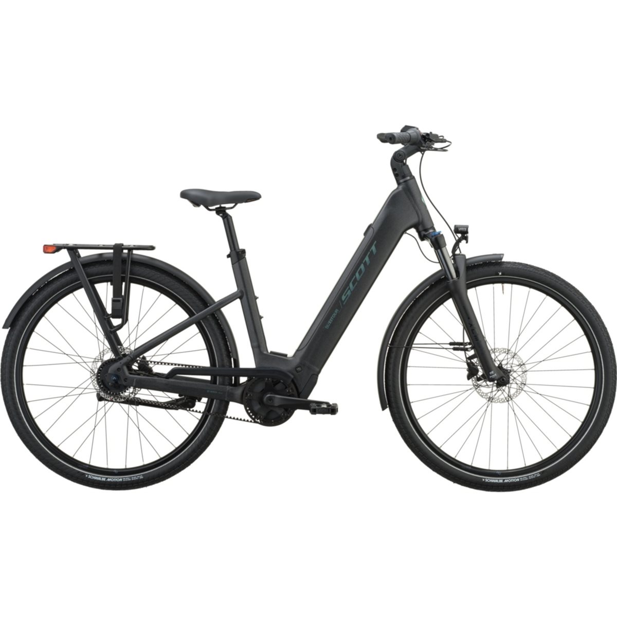 Elcykel Scott Sub Tour 20 Wave Granite Black