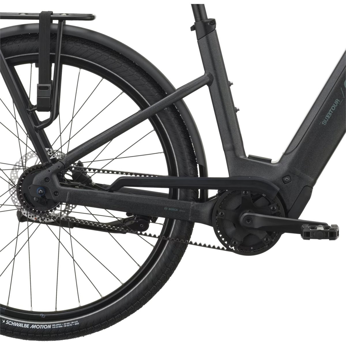 Elcykel Scott Sub Tour 20 Wave Granite Black