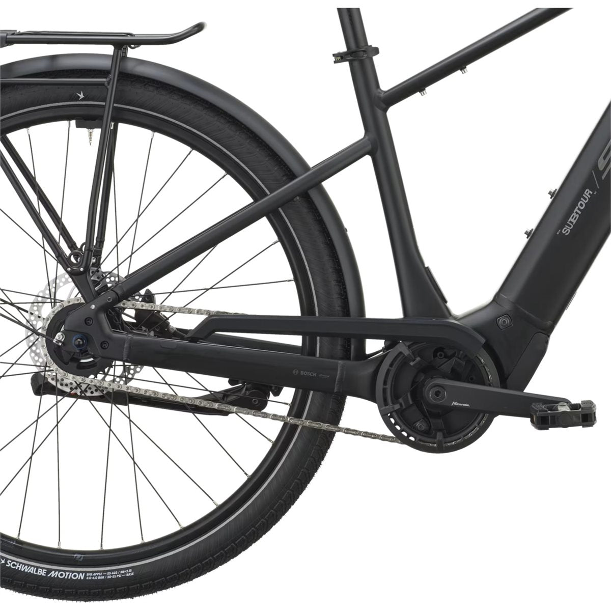 Elcykel Scott Sub Tour 50 Black