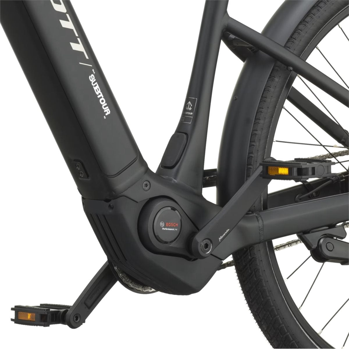 Elcykel Scott Sub Tour 50 Black