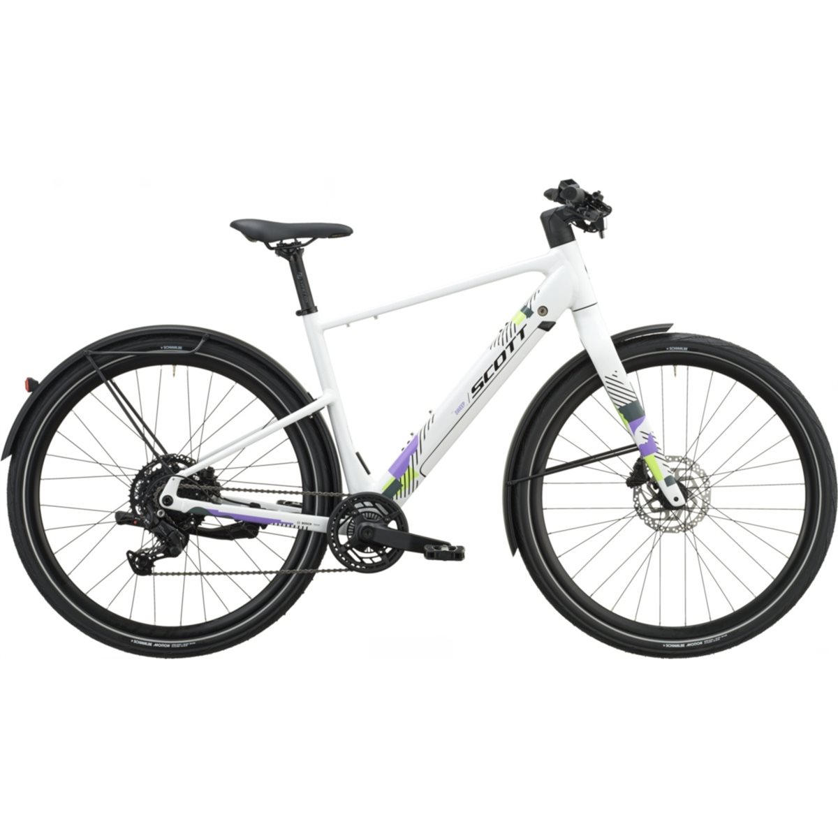 Elcykel Scott Sweep 10 Signal White