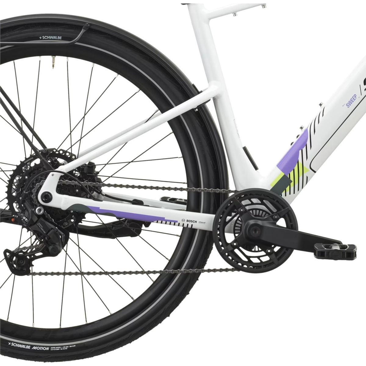 Elcykel Scott Sweep 10 Signal White