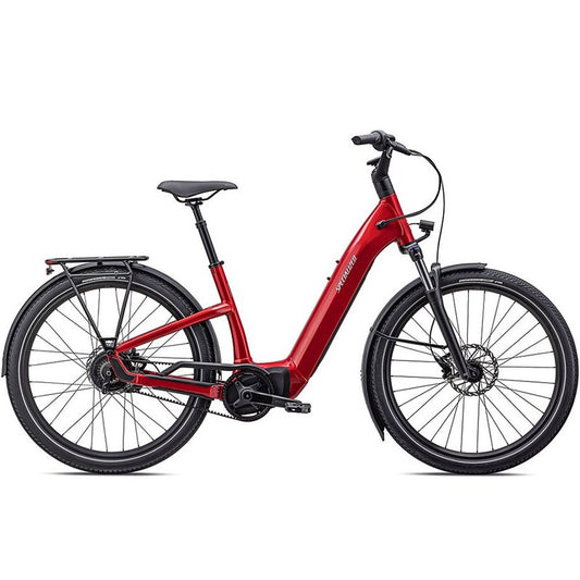 Elcykel Specialized Como 4.0 IGH Red Tint / Silver Reflective