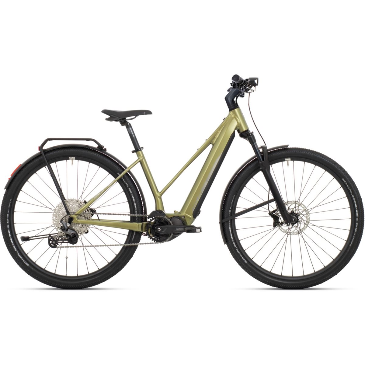 Elcykel Superior eRX 6.2 MS Matte Olive Metallic