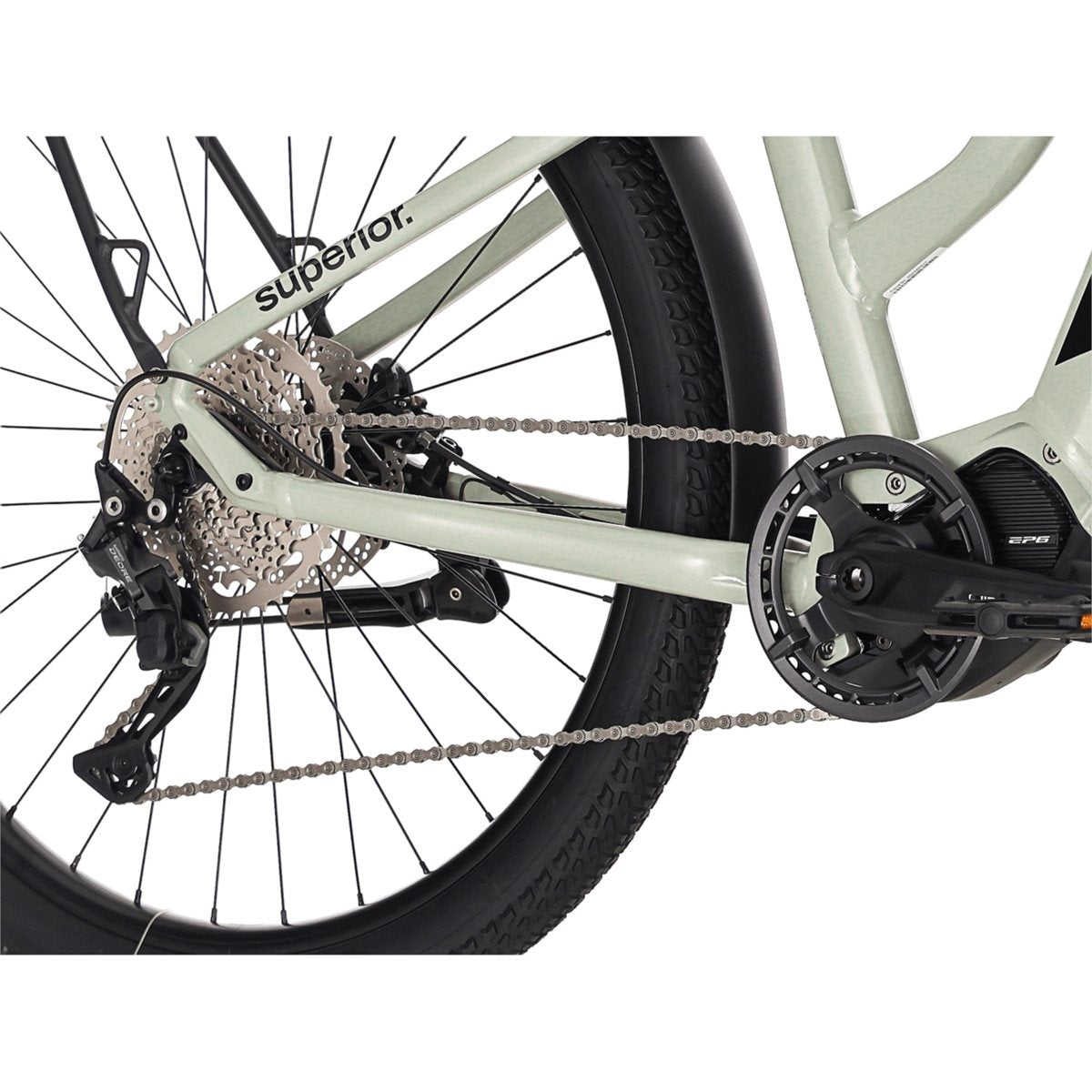 Elcykel Superior eRX 6.4 MS Gloss Soft Green