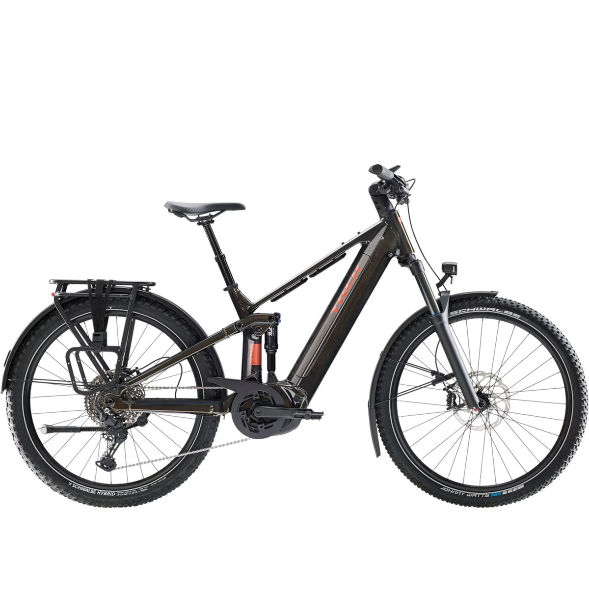 Elcykel Trek Allant+ FS 6 R10 800Wh Olive Brown Metallic
