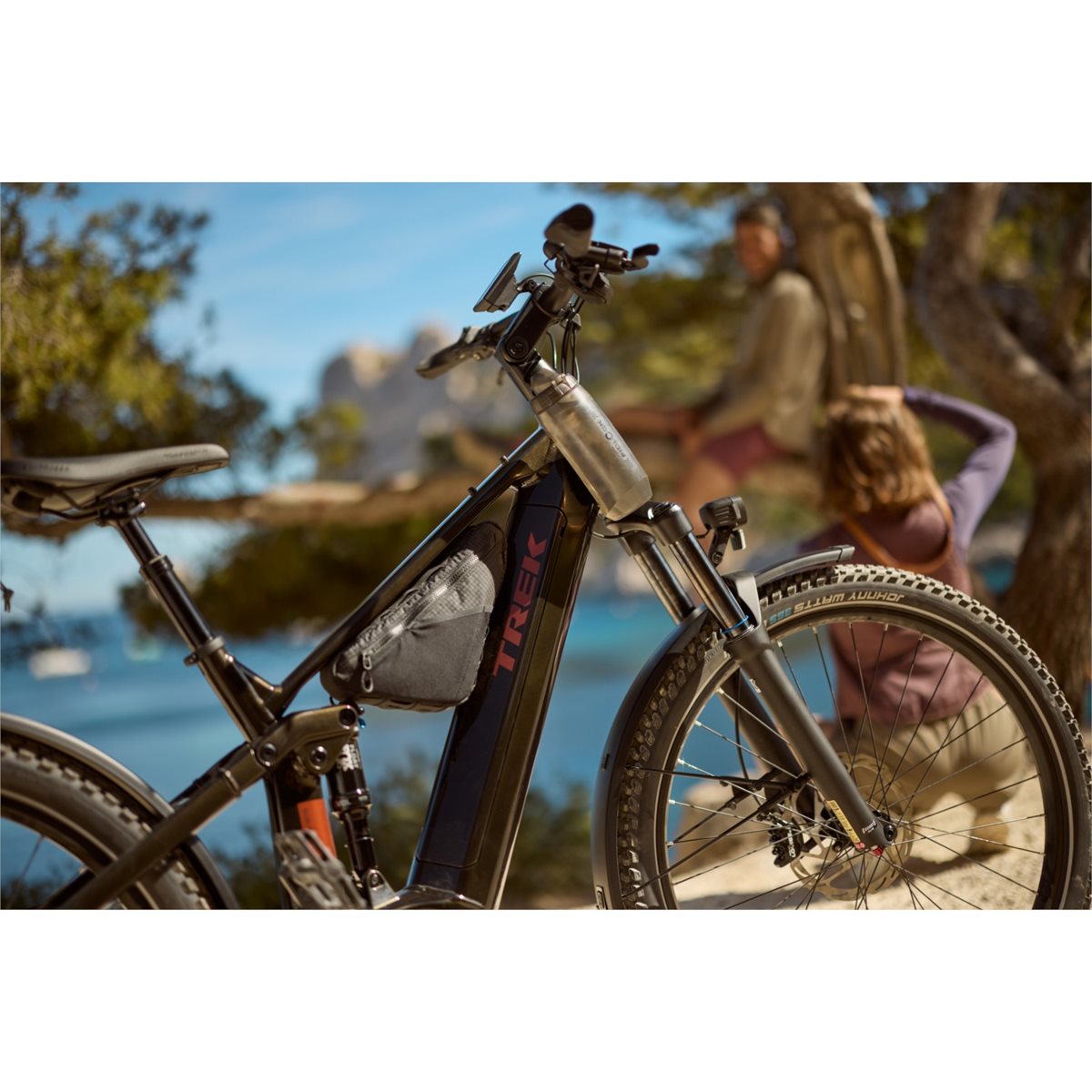 Elcykel Trek Allant+ FS 6 R10 800Wh Olive Brown Metallic