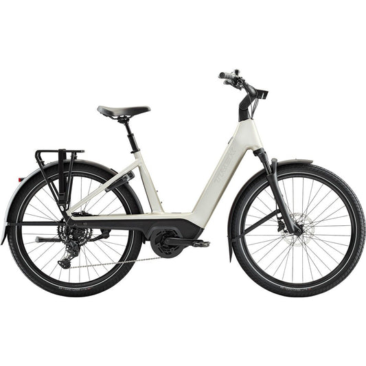 Elcykel Trek Charter+ 4 800Wh Lowstep Lunar Silver