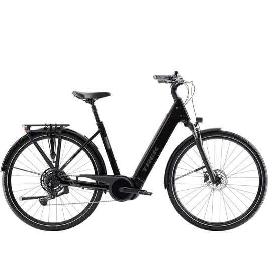 Elcykel Trek District+ 3 Lowstep R9 360Wh Dark Star
