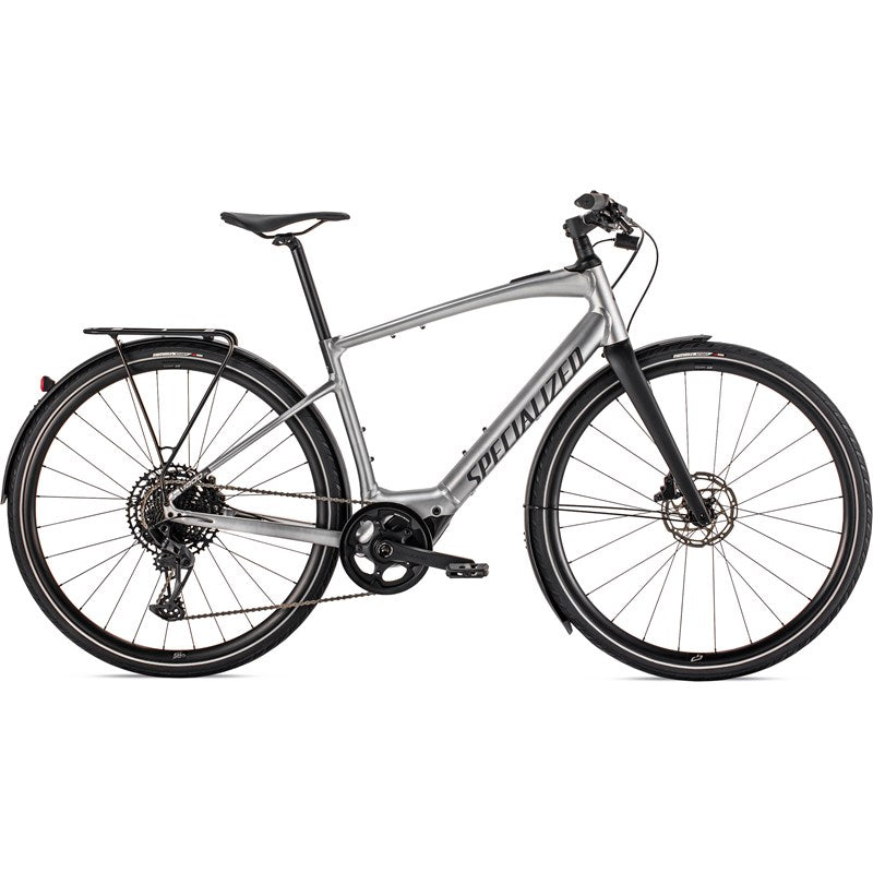 Elcykel Vado SL 5.0EQ Brushed Aluminum/ Black Reflective