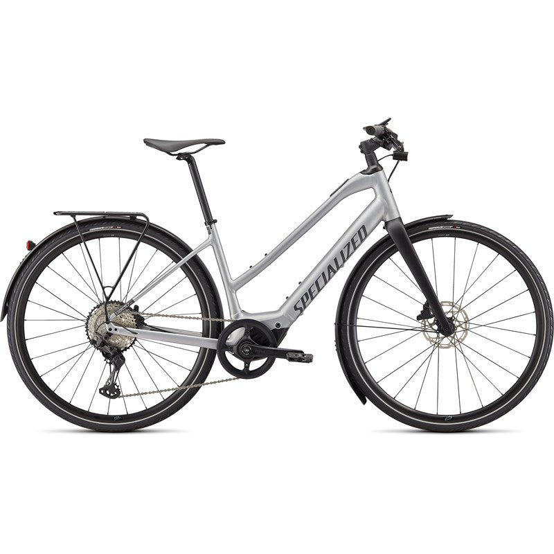 Elcykel Vado SL 5.0ST EQ Brushed Aluminum / Black Reflective