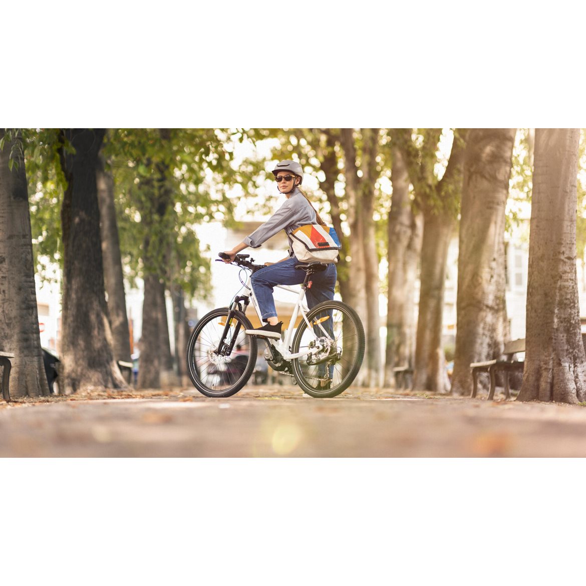 Elcykel Yamaha CrossCore RC Shiver White