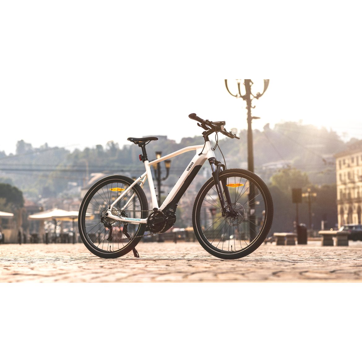 Elcykel Yamaha CrossCore RC Urban Sage