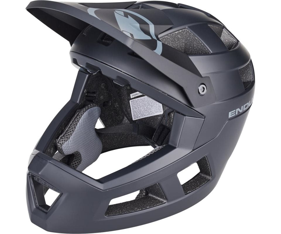 Endura Cykelhjälm Singletrack Full Face Black