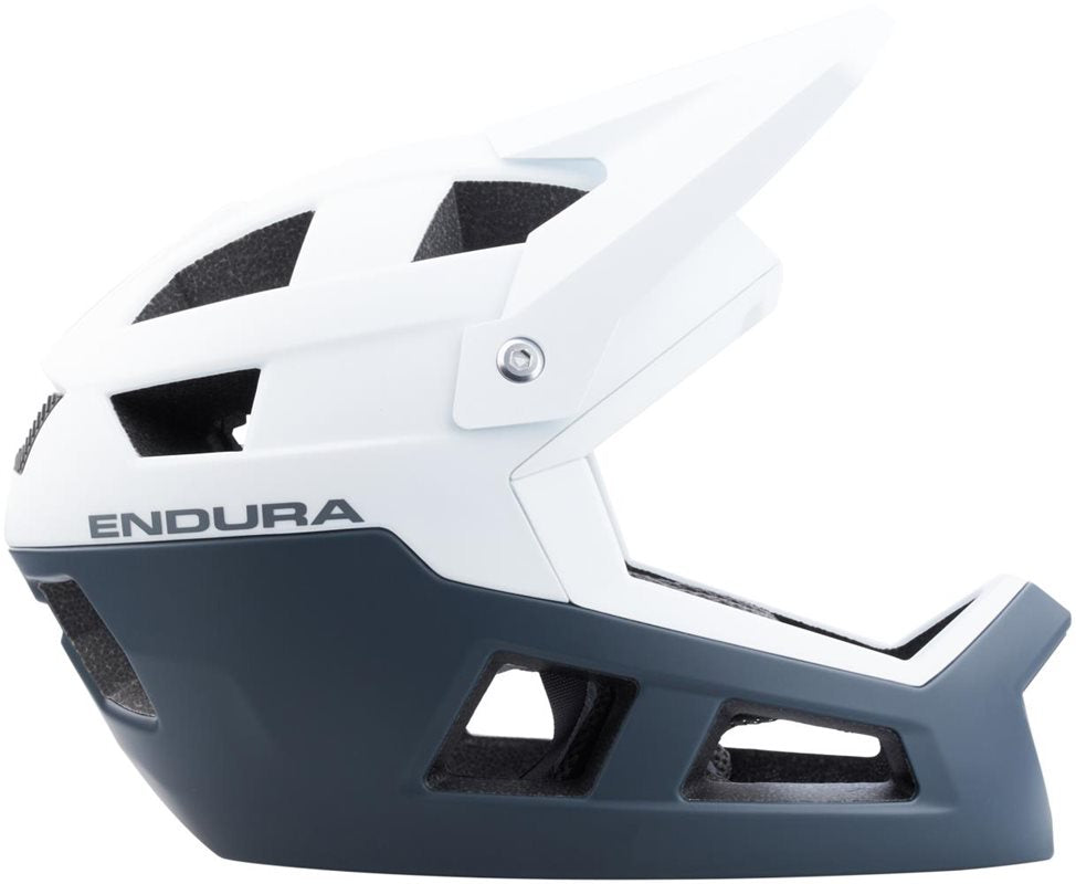 Endura Cykelhjälm Singletrack Full Face White
