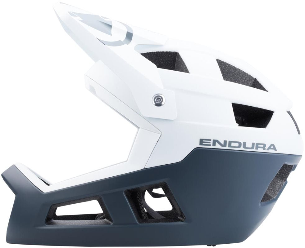 Endura Cykelhjälm Singletrack Full Face White