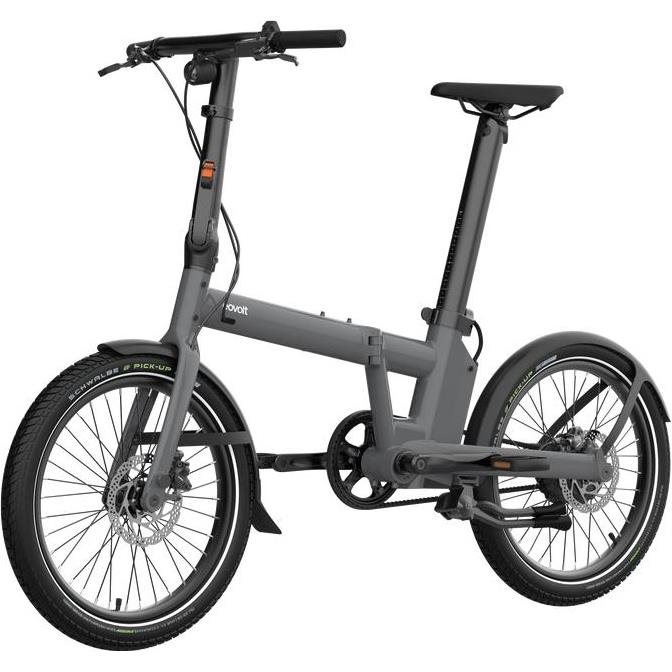 Eovolt Hopfällbar Elcykel Afternoon Pro Anthracite Grey Satin