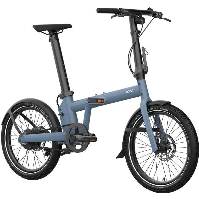 Eovolt Hopfällbar Elcykel Afternoon Pro Mineral Blue Satin
