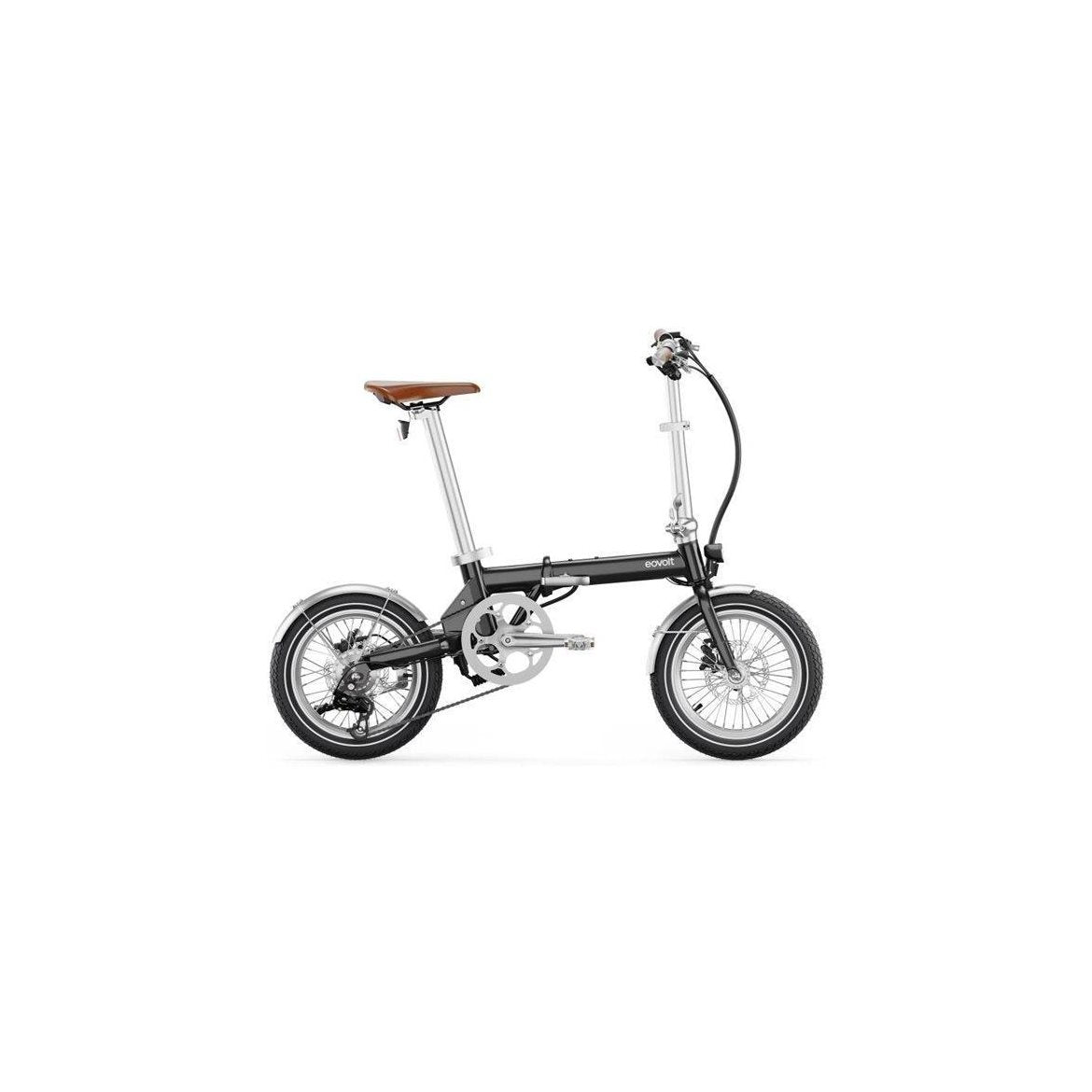 Eovolt Hopfällbar Elcykel Morning Vintage Satin Black
