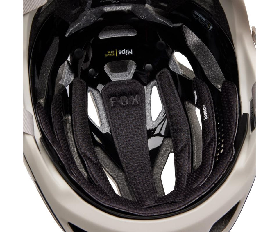 Fox Crossframe Pro Helmet Men Vintage White