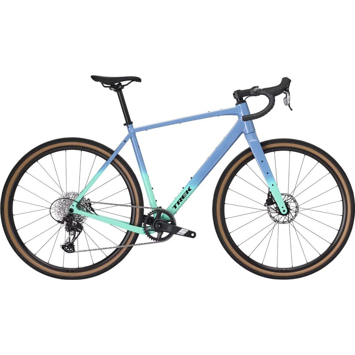 Gravel Bike Trek Checkpoint ALR 5 Fjord Blue To Miami Green Fade