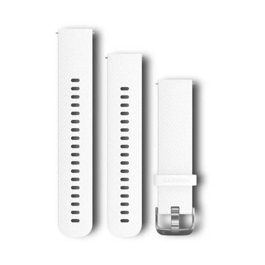 Garmin Band Vivoactive 3 Stainless Har White