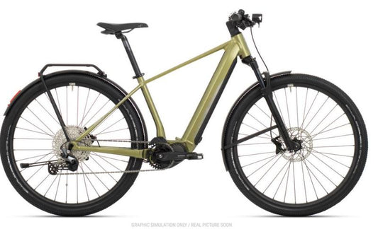 Elcykel Superior EXR 6090 Touring grön/silver