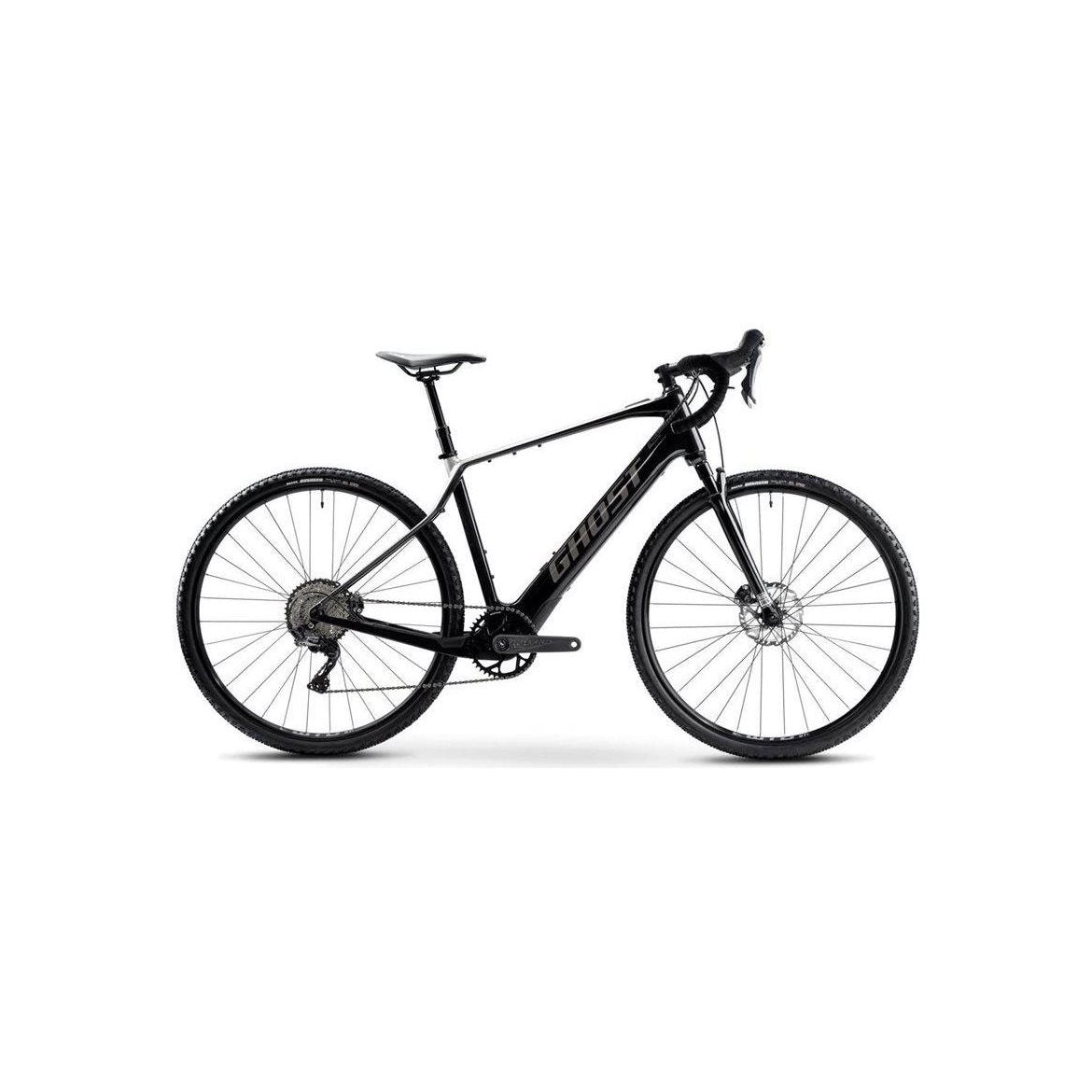Ghost Elcykel Gravel Path Asket Advanced Raw Carbon/Grey